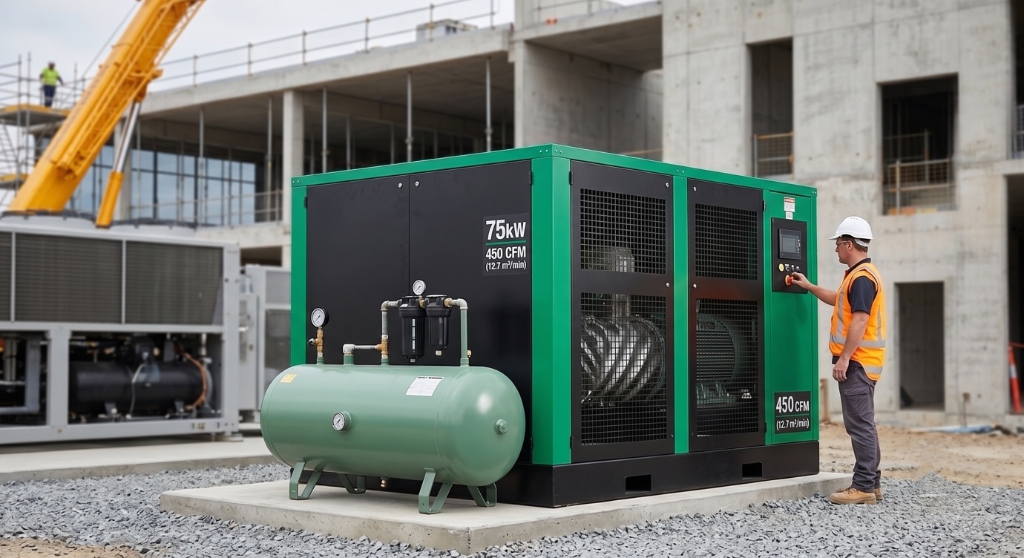 Screw Air Compressor 75kW